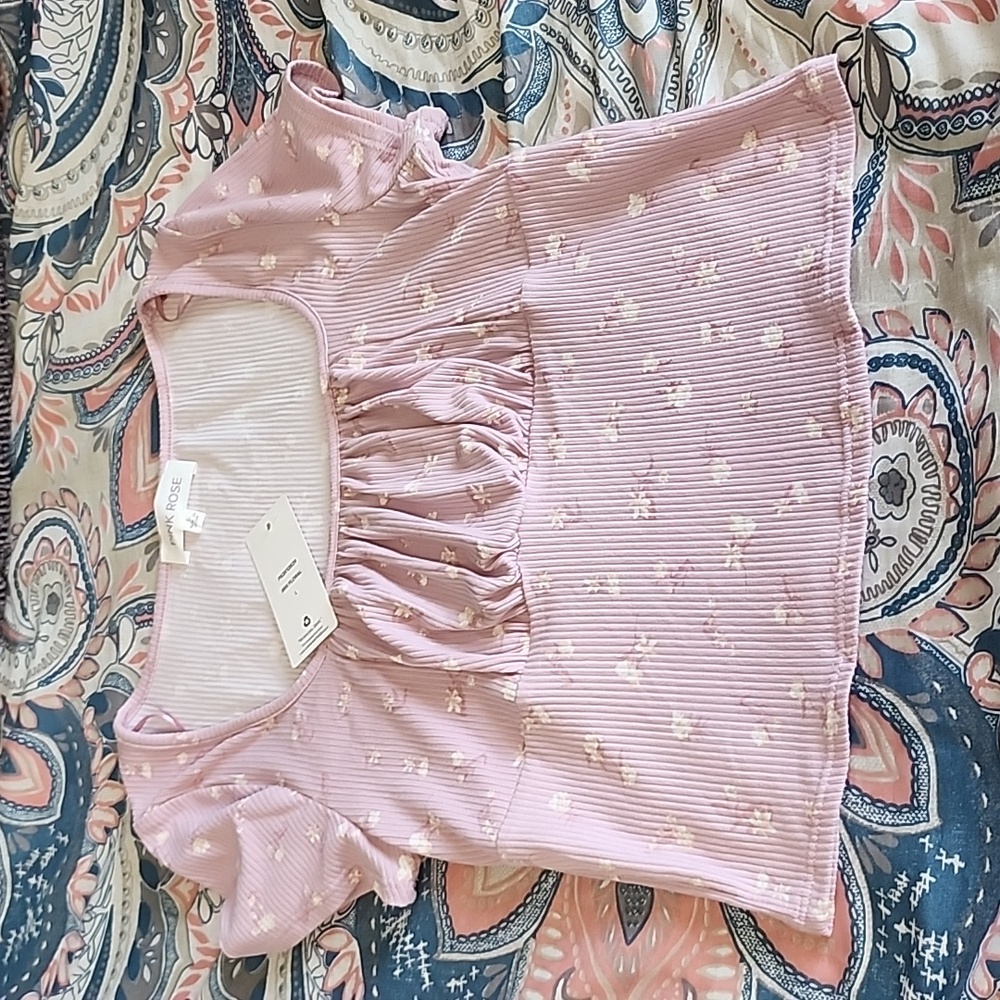 Pink Rose top